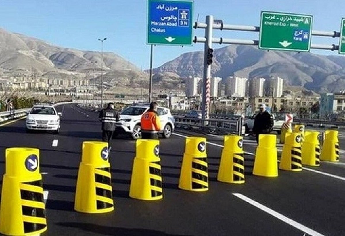 جاده چالوس از فردا ۱۰ روز مسدود می‌شود