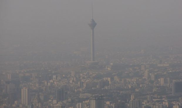 هوای تهران قرمز شد