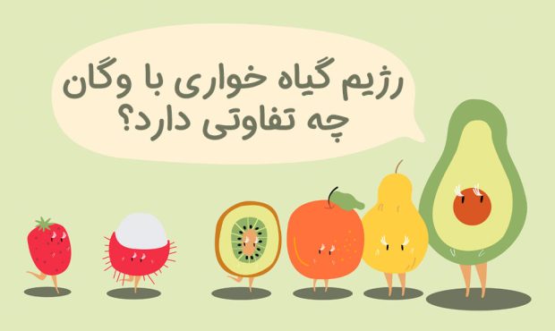 تفاوت گیاه‌خواری و وگان چیست؟